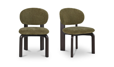 Sami Dining Chair Dark Green