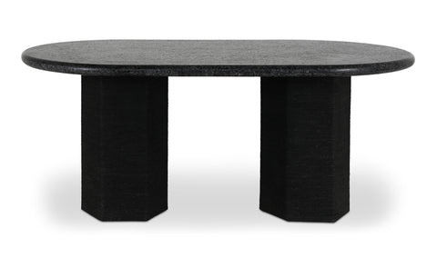 Sartoria Dining Table Black Granite