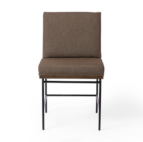 Crete Dining Chair - Fiqa Boucle Cocoa - IN STOCK