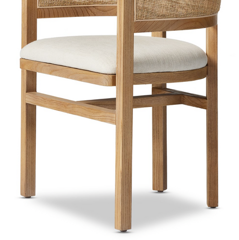 Cordoba Dining Arm Chair - Bergamo Parchment