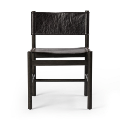 Kena Dining Chair- Sonoma Black w/ Charcoal Parawood