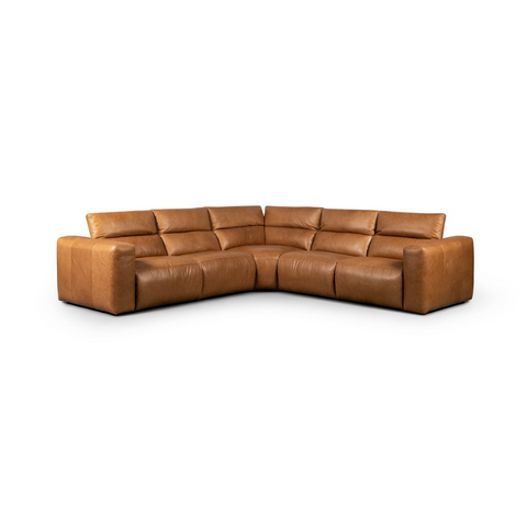 Radley Power Recliner 5Pc Sectional - Sonoma Butterscotch