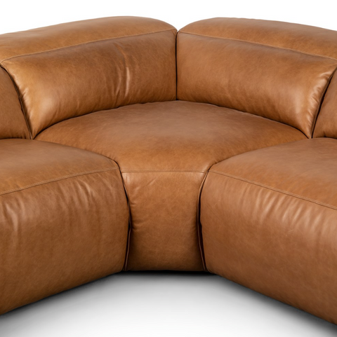Radley Power Recliner 5Pc Sectional - Sonoma Butterscotch