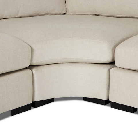 Albany 3Pc Sectional - Alcott Fawn