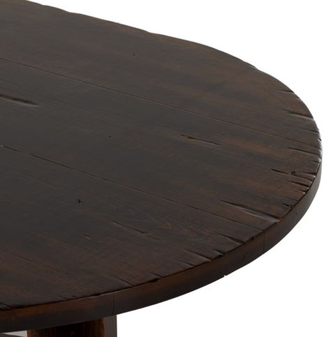 Ovilla Oval Dining Table - Distressed