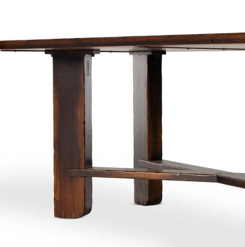 Ovilla Oval Dining Table - Distressed