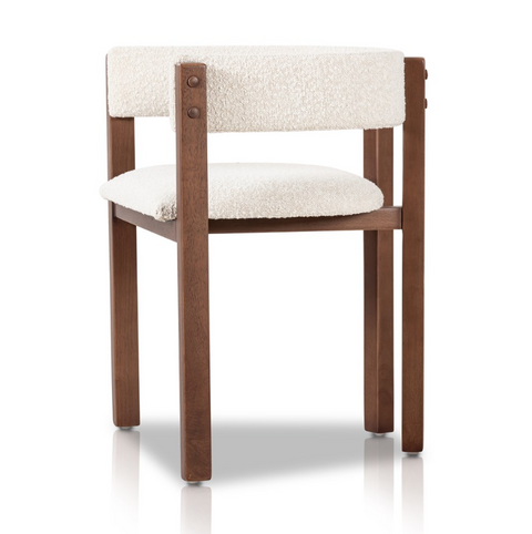Vittoria Dining Arm Chair-Knoll Natural