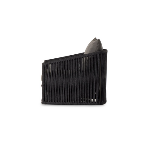 Porto Outdoor Swivel Chair - Venao Charcoal