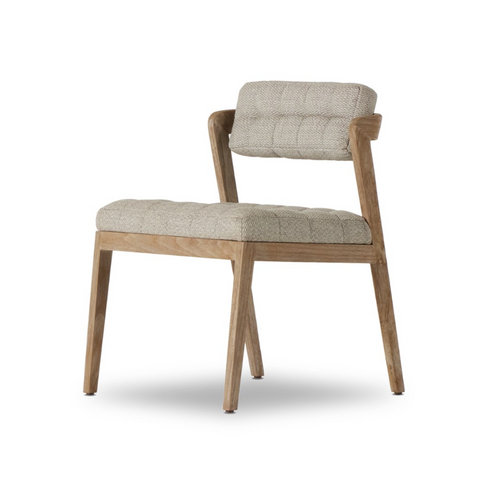 Croll Outdoor Dining Chair - Stained Aged Grey