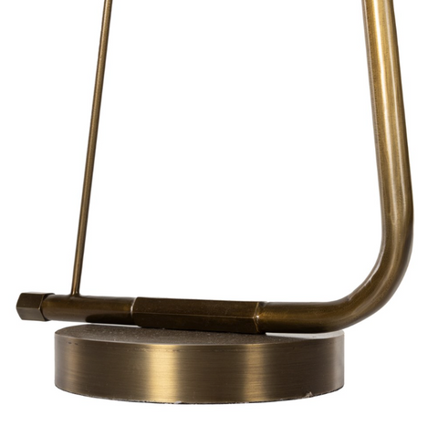Egon Floor Lamp - Antique Brass Iron