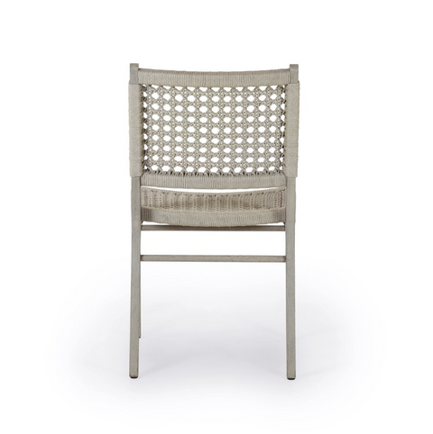 Delmar Outdoor Dining Chair - Weathered Grey