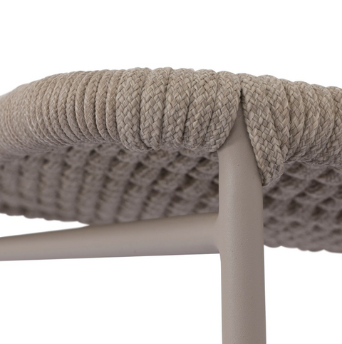 Bruno Outdoor Chair - Ivory Rope
