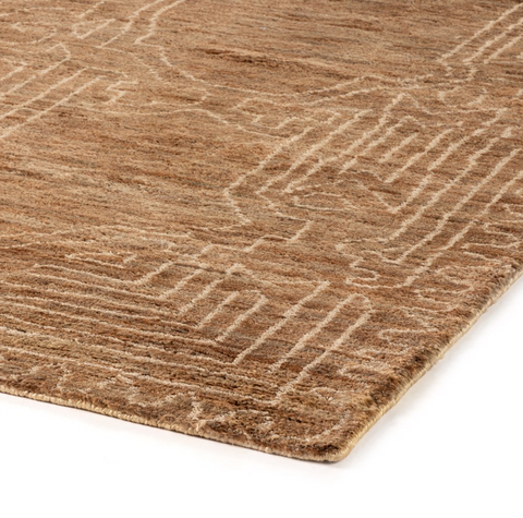 Tozi Hand Knotted  Jute Rug