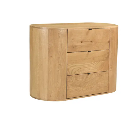 Theo 3 Drawer Chest - Natural