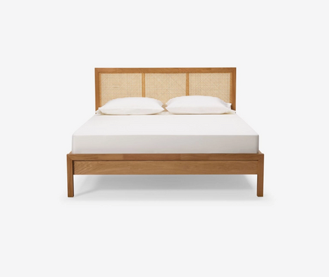 Marcel Cane Bed - Oak