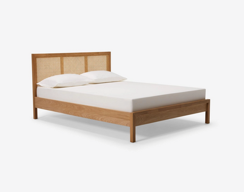 Marcel Cane Bed - Oak