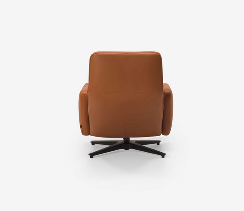 Lean Reclining Chair - Plush - Leather