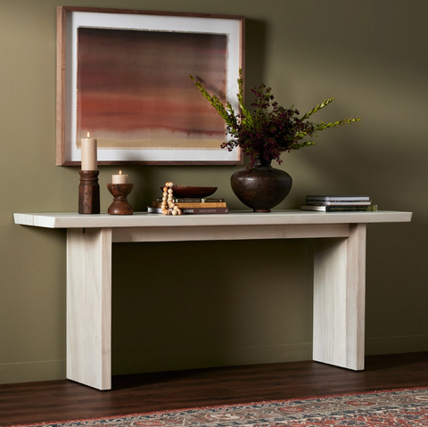 Katarina Console Table - Bleached Guanacaste