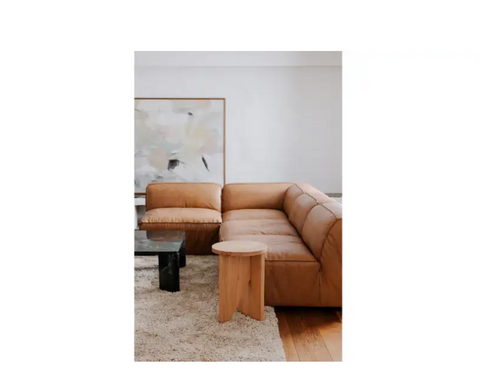 Form Slipper Chair Sonoran Tan Leather