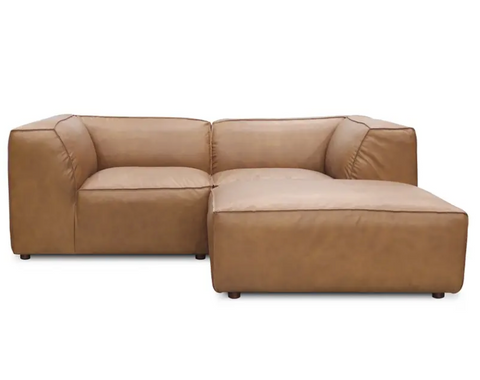 Form Nook Modular Sectional Sonoran Tan Leather