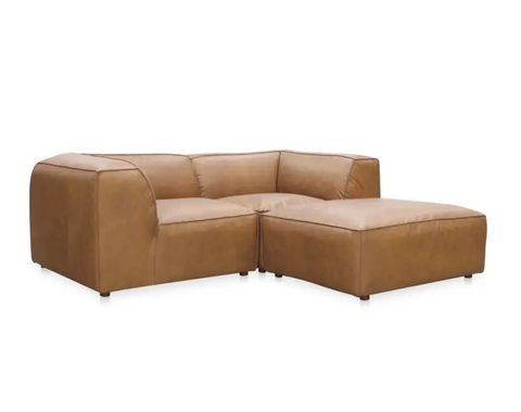 Form Nook Modular Sectional Sonoran Tan Leather