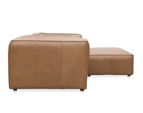 Form Nook Modular Sectional Sonoran Tan Leather