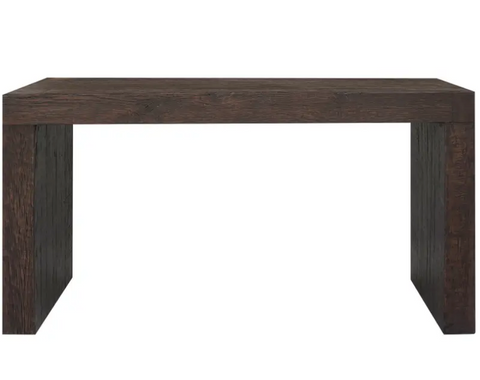 Evander Console Table Rustic Brown