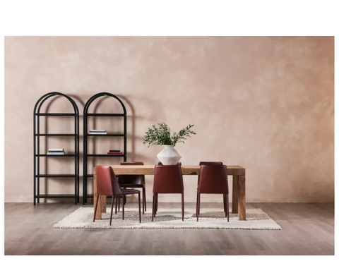 Evander Dining Table - Aged Oak