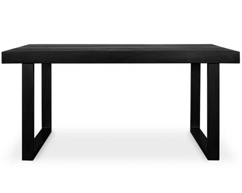 Jedrik Outdoor Dining Table - Black - Small