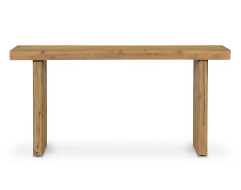 Monterey Console Table - Rustic Blonde