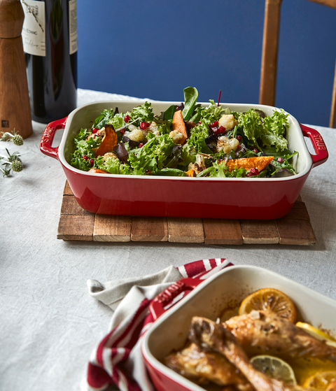 Ceramics - 13" X 9" Rectangular Baking Dish - Cherry