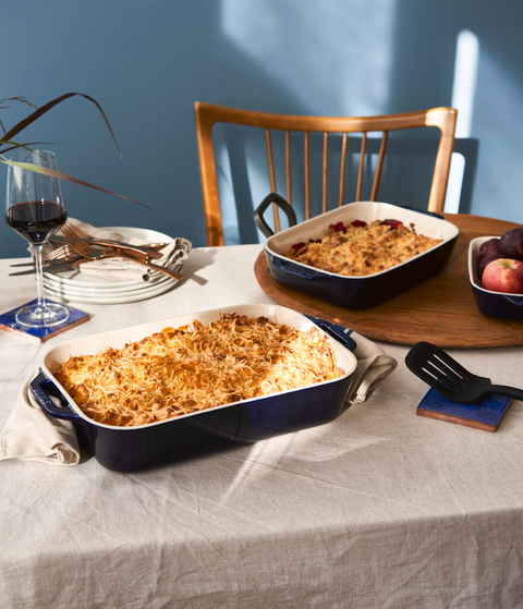 Ceramics - 13" X 9" Rectangular Baking Dish - Dark Blue