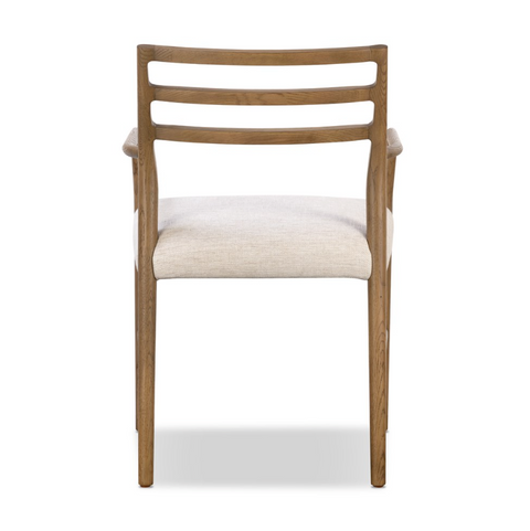 Glenmore Dining Arm Chair- Smoked Oak