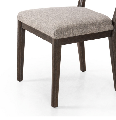 Cardell Dining Chair - Alcala Nickel