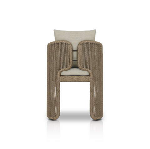 Minka Outdoor Dining Chair - Casa Cream