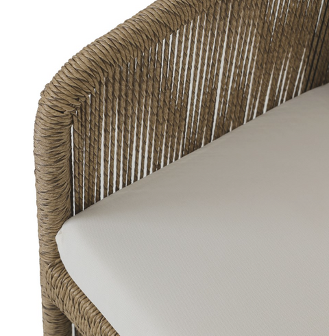 Minka Outdoor Dining Chair - Venao Ivory