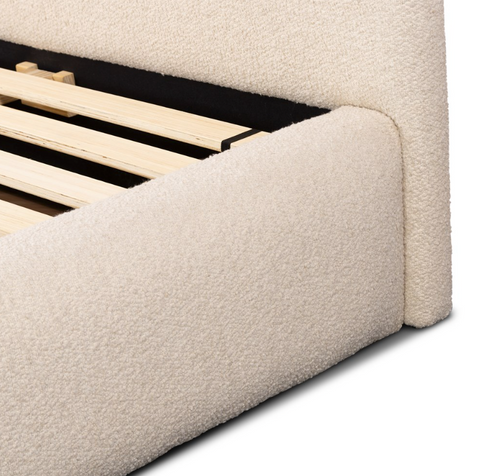 Quincy Bed - King - Lisbon Cream