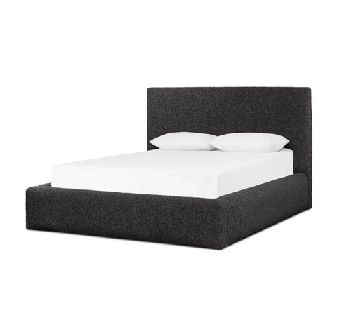 Quincy Queen Bed - Lisbon Charcoal