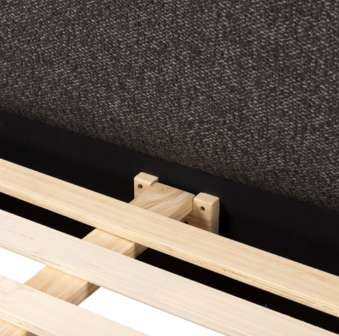 Quincy Queen Bed - Lisbon Charcoal