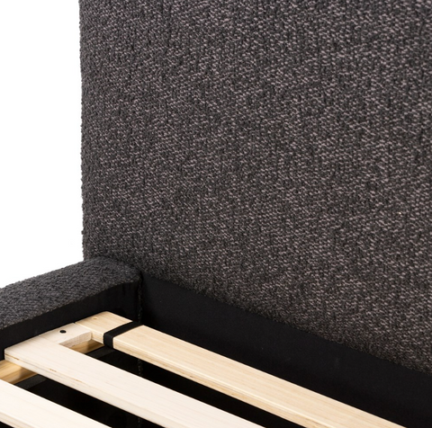Quincy Bed - King - Lisbon Charcoal