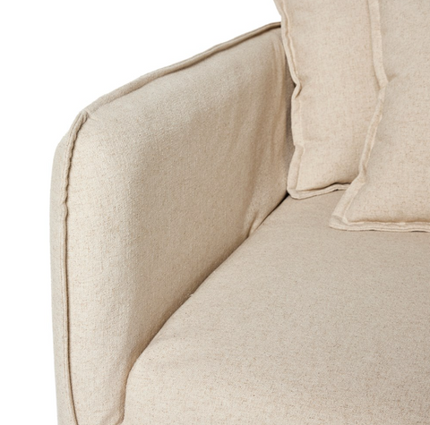 Lottie Slipcover Daybed -84" Antwerp Natural