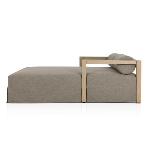 Laskin Outdoor Daybed - Washed Brown