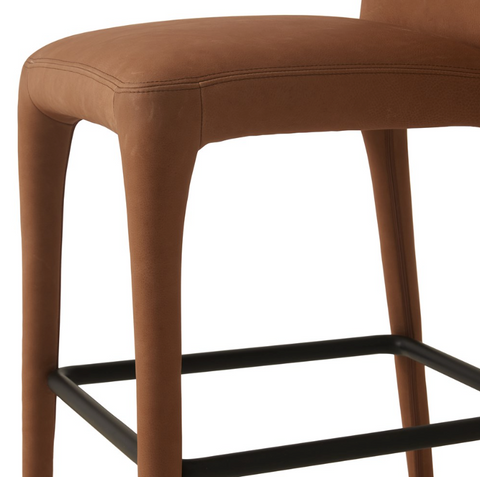 Monza Counter Stool - Heritage Camel