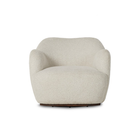 Julius Swivel Chair - Sheldon Ivory
