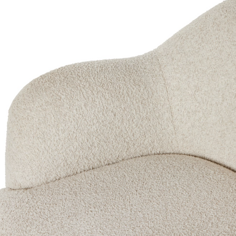 Julius Swivel Chair - Sheldon Ivory