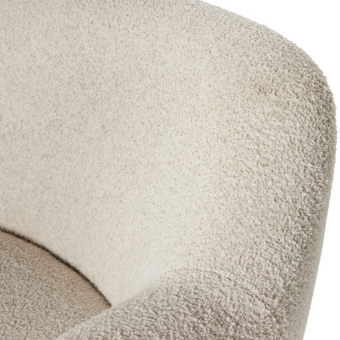 Julius Swivel Chair - Sheldon Ivory