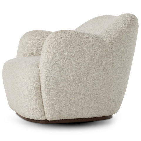 Julius Swivel Chair - Sheldon Ivory
