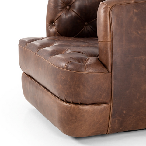 Paul Swivel Chair - Raleigh Cigar