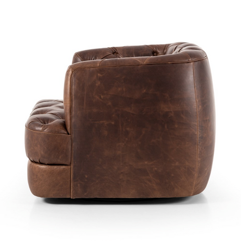 Paul Swivel Chair - Raleigh Cigar