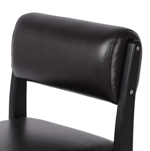 Norris Armless Desk Chair - Sonoma Black